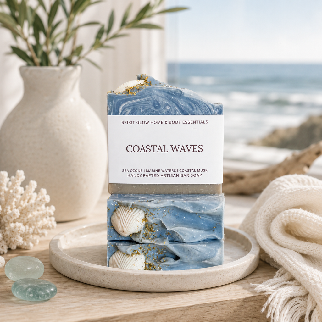Coastal Waves Artisan Soap Bar