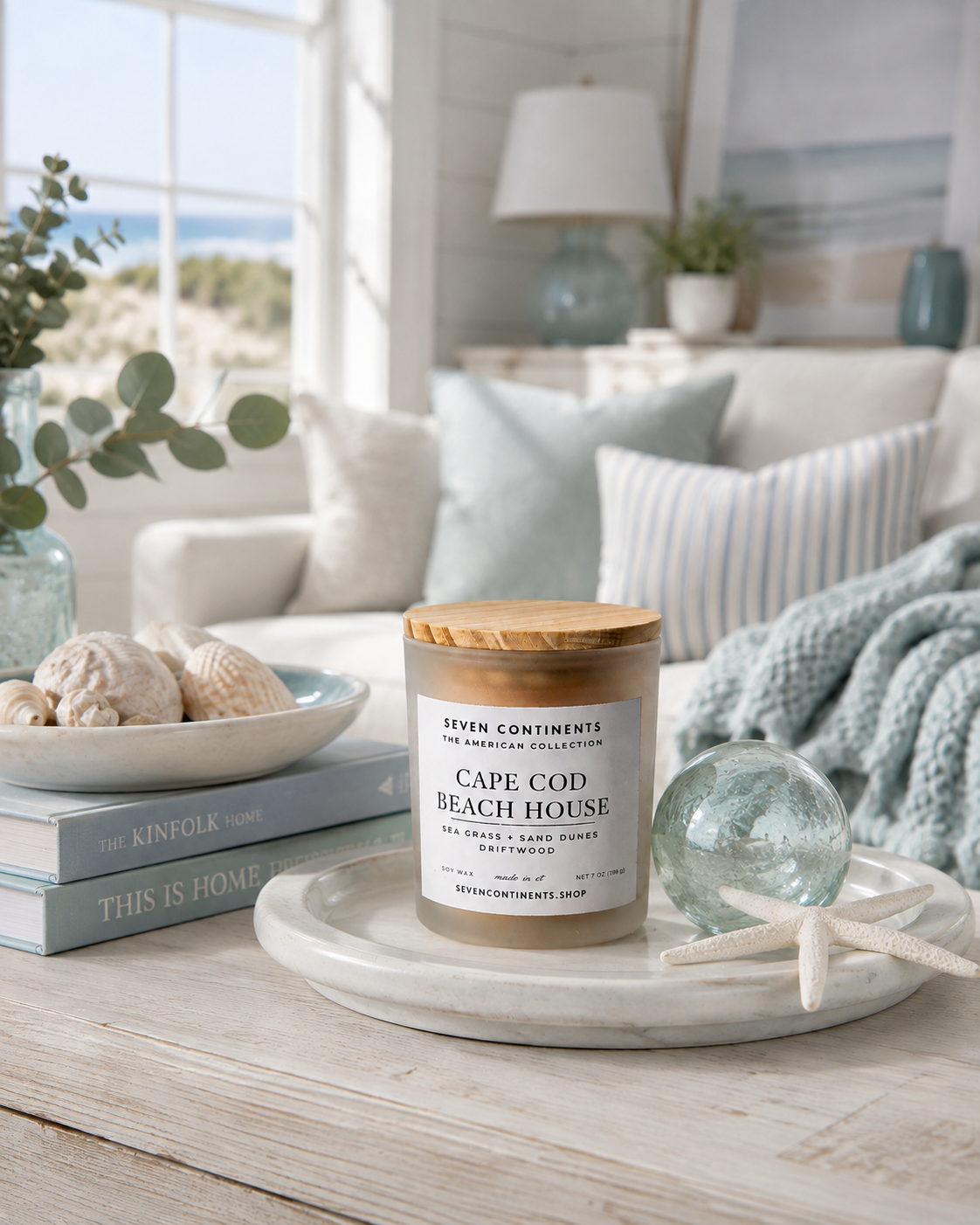 Cape Cod Beach House - Soy Candle
