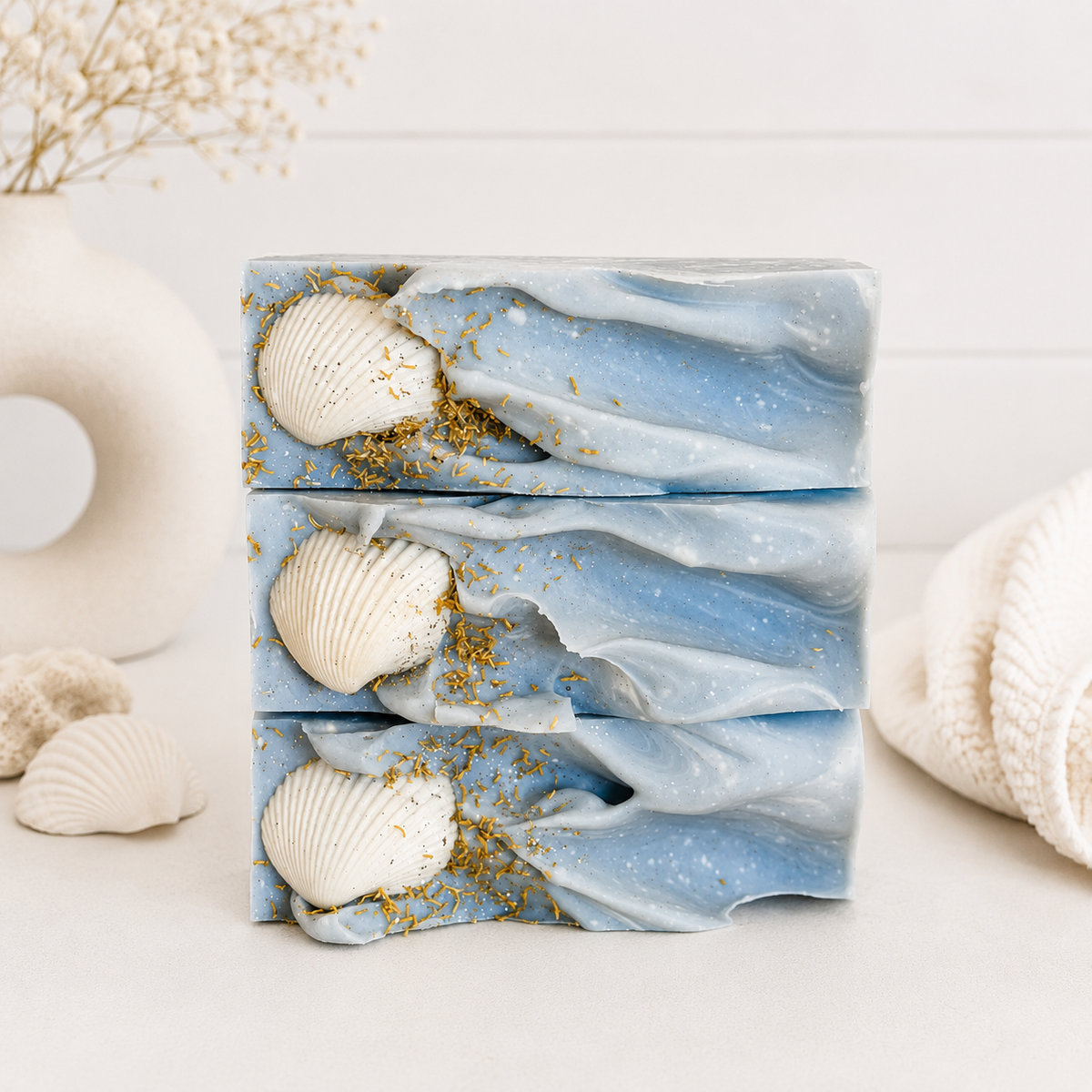 Coastal Waves Artisan Soap Bar